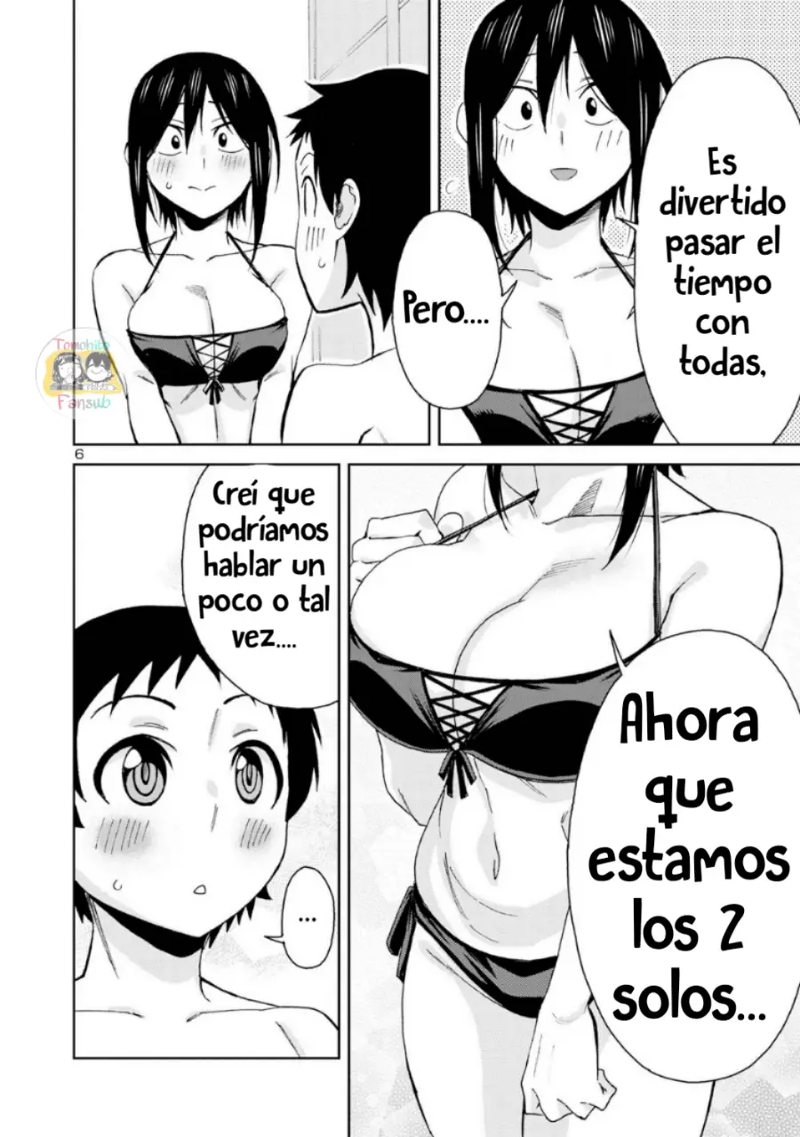 Hitomi-chan es Timida con los Extraños capítulo 99, página 7