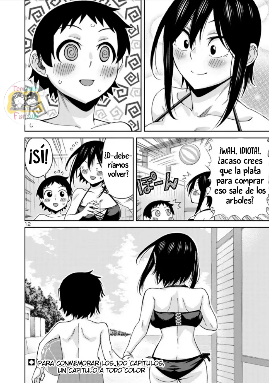 Hitomi-chan es Timida con los Extraños capítulo 99, página 13