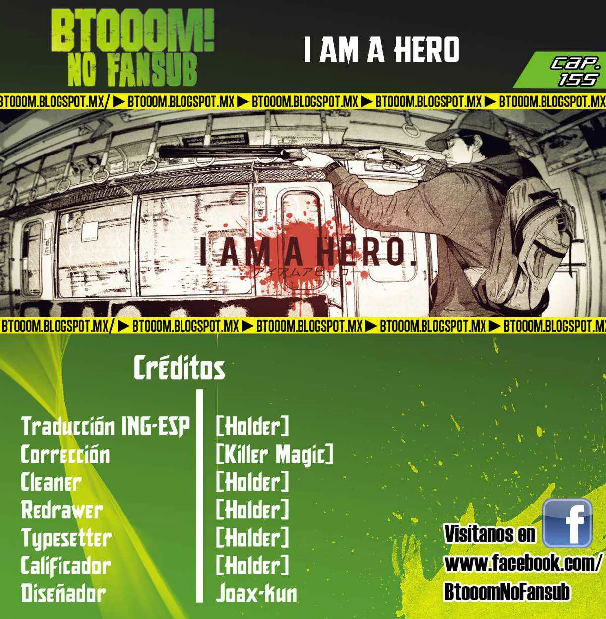 I Am A Hero capítulo 155, página 1