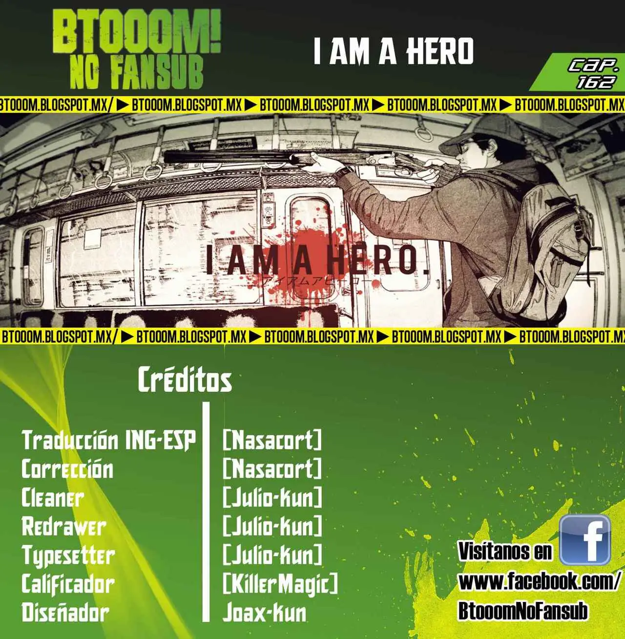 I Am A Hero capítulo 162, página 1