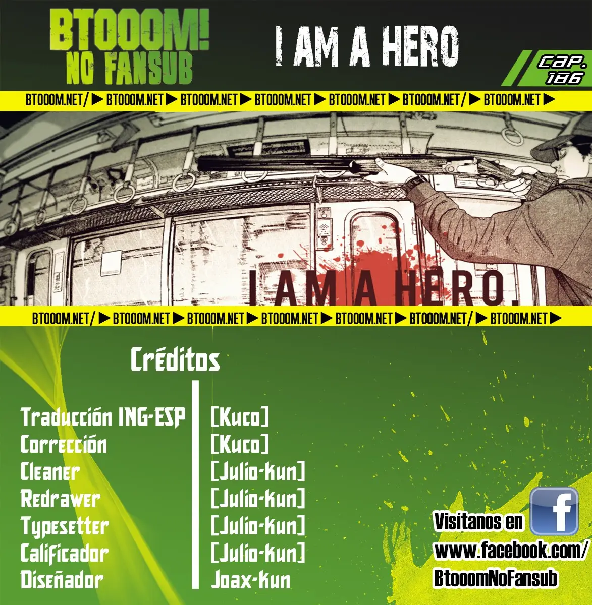 I Am A Hero capítulo 186, página 1