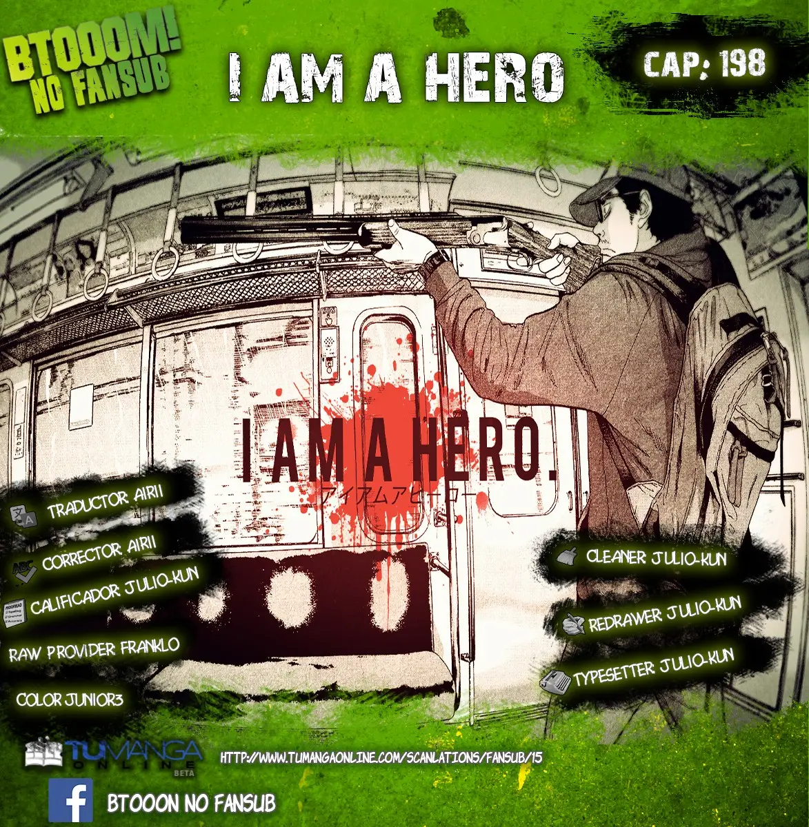 I Am A Hero capítulo 198, página 1