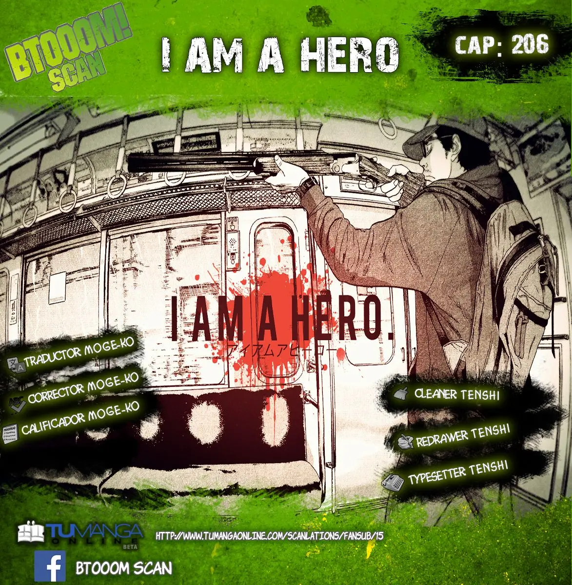 I Am A Hero capítulo 206, página 1