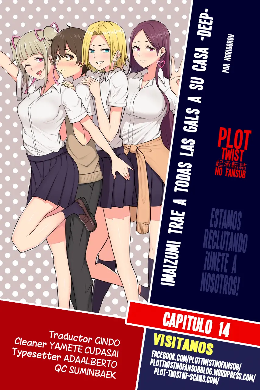 Imaizumi Trae a Todas las Gals a su Casa capítulo 14, página 1