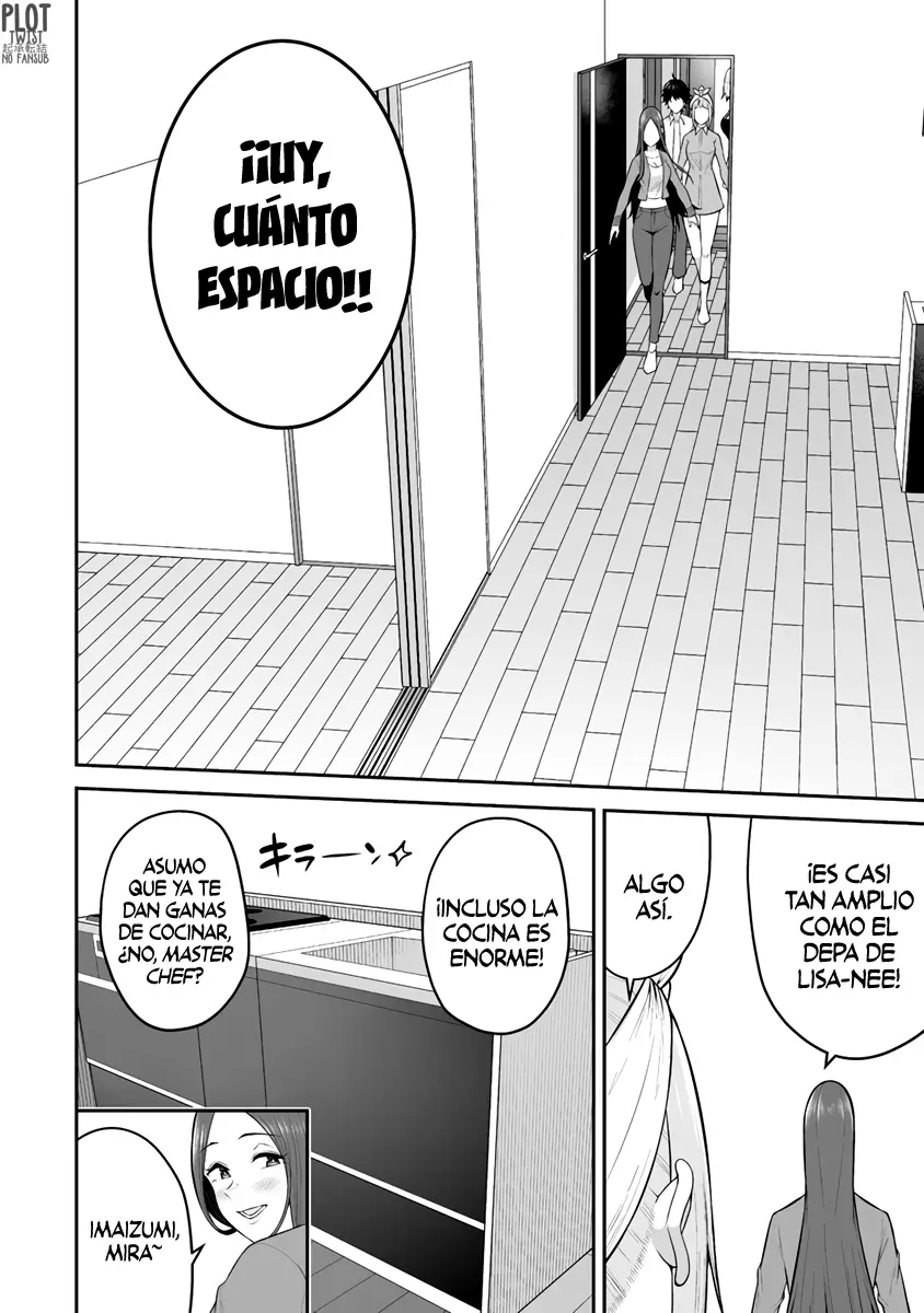 Imaizumi Trae a Todas las Gals a su Casa capítulo 14, página 14