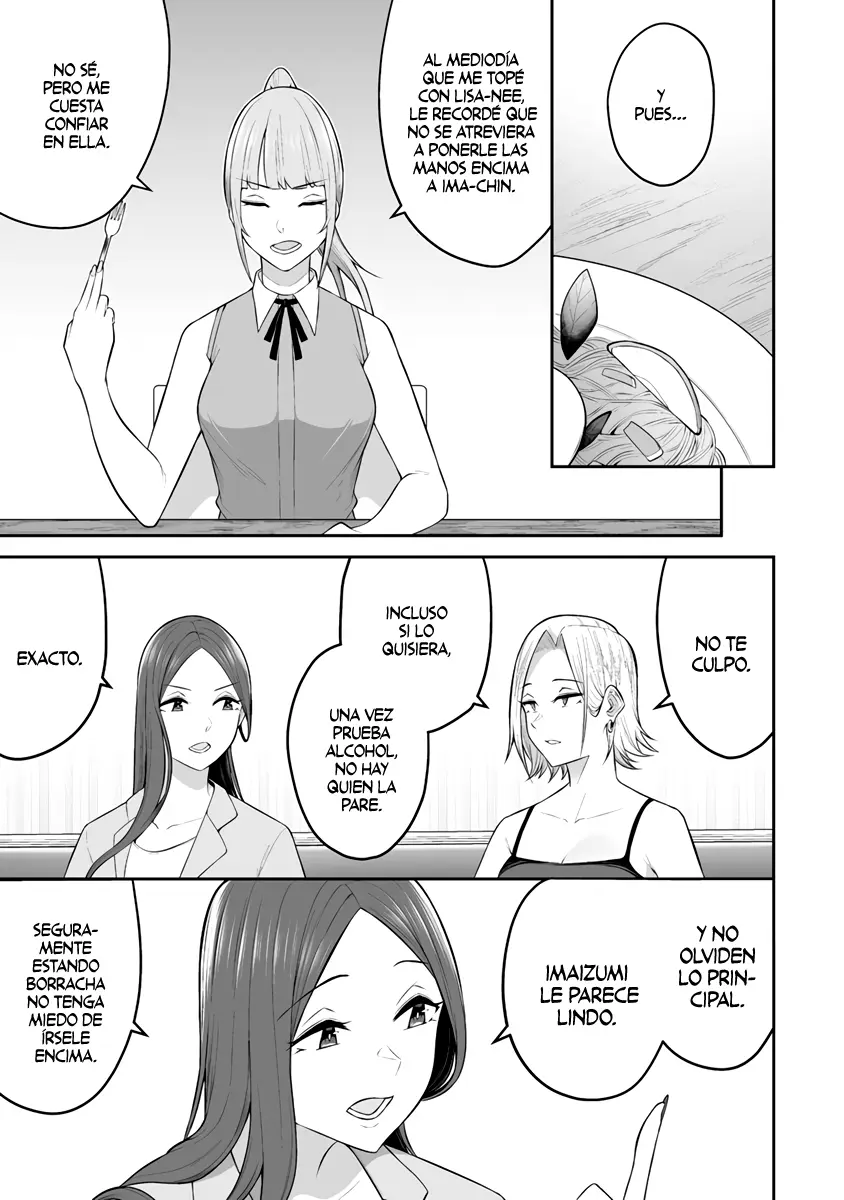 Imaizumi Trae a Todas las Gals a su Casa capítulo 15, página 17