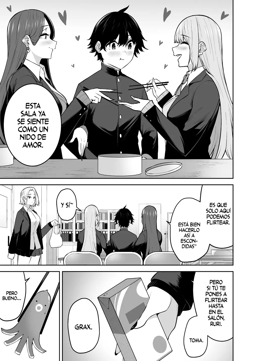 Imaizumi Trae a Todas las Gals a su Casa capítulo 29, página 3