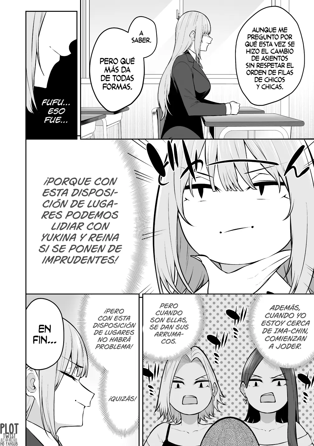 Imaizumi Trae a Todas las Gals a su Casa capítulo 29, página 8