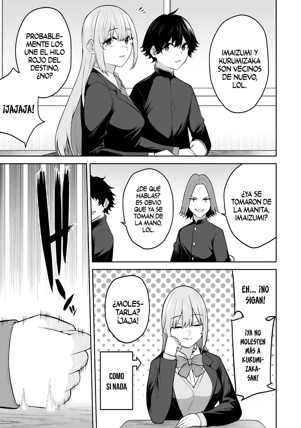Imaizumi Trae a Todas las Gals a su Casa capítulo 29, página 9