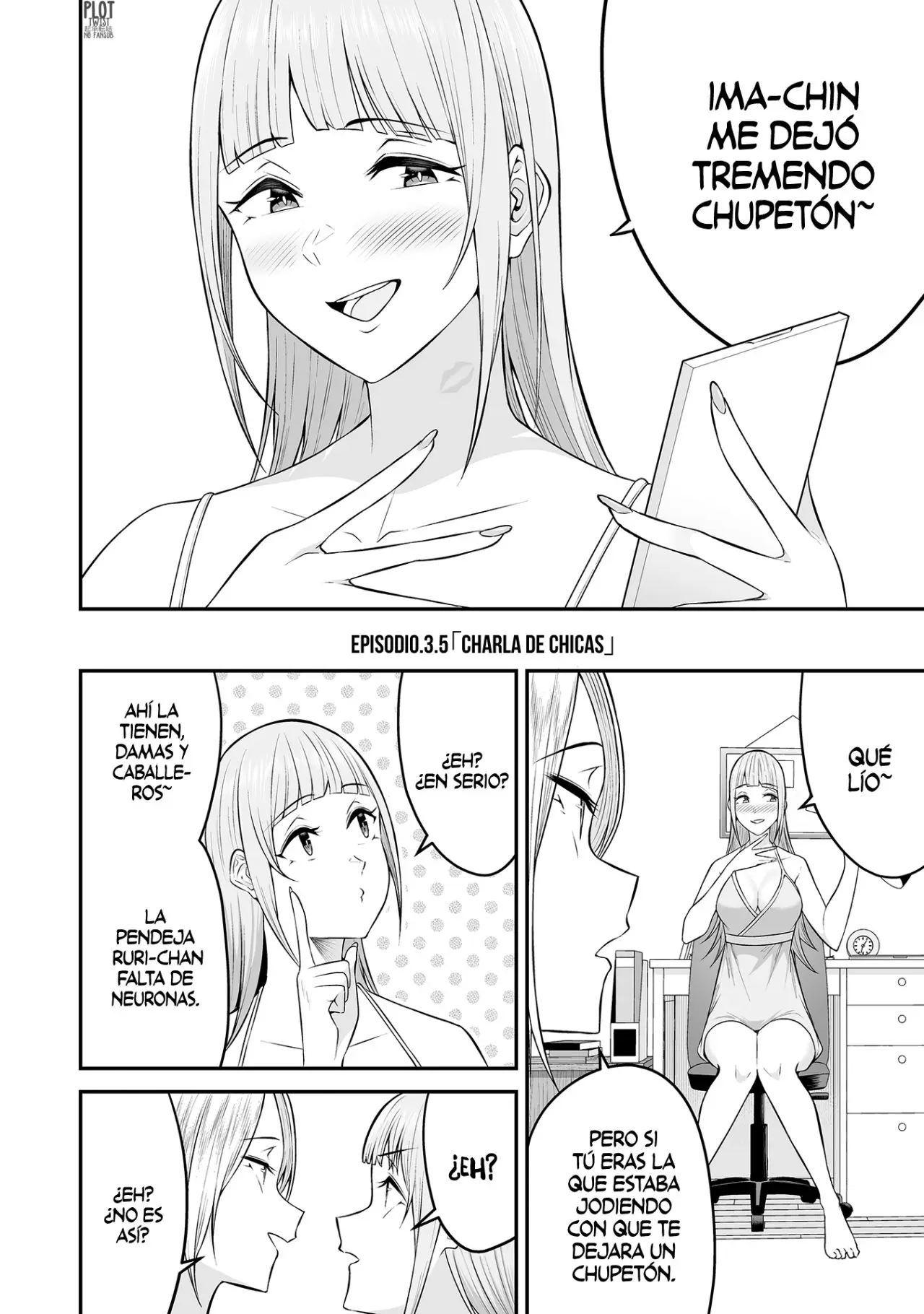 Imaizumi Trae a Todas las Gals a su Casa capítulo 3.5, página 3