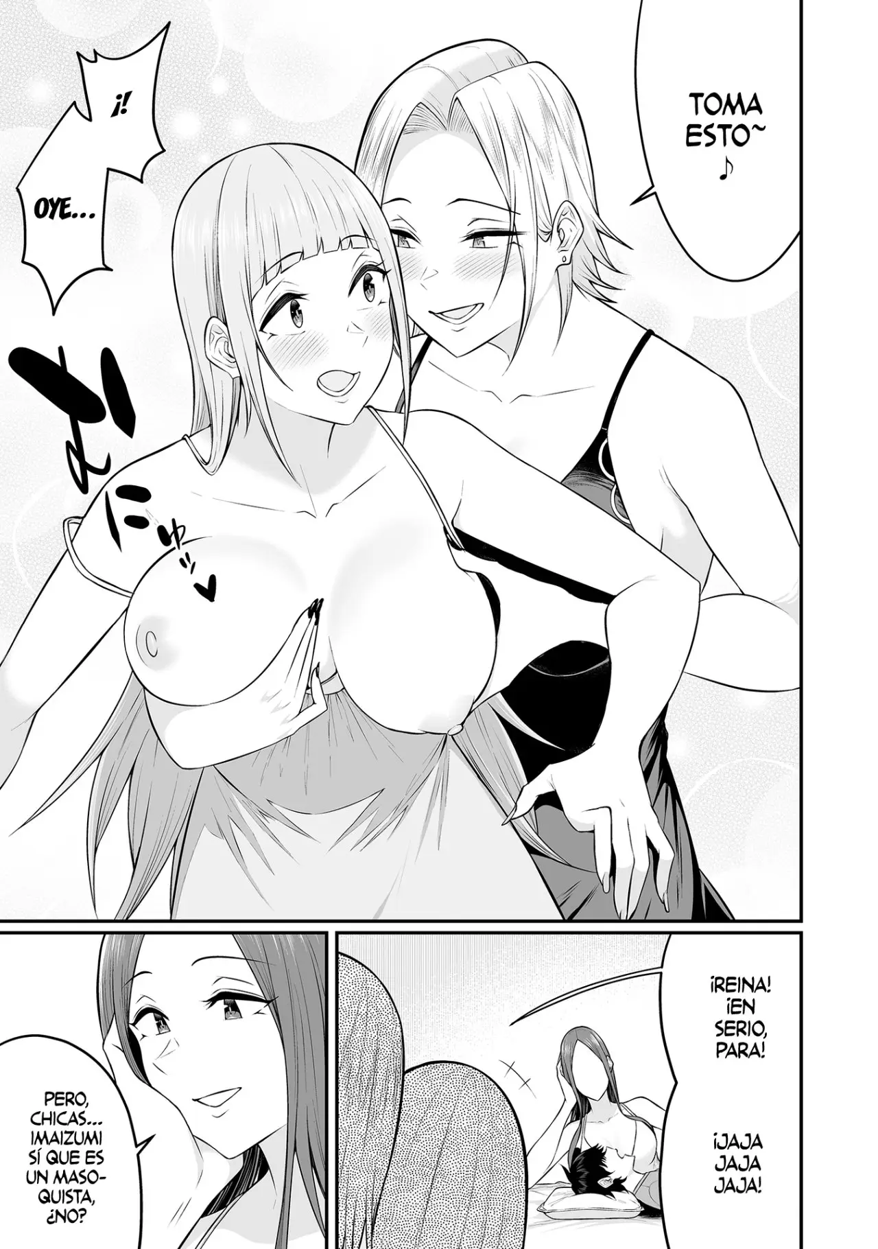 Imaizumi Trae a Todas las Gals a su Casa capítulo 3.5, página 4