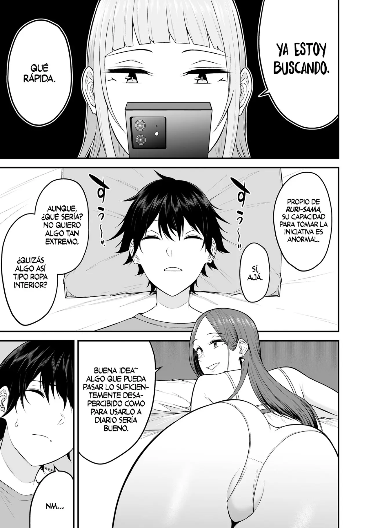 Imaizumi Trae a Todas las Gals a su Casa capítulo 3.5, página 6