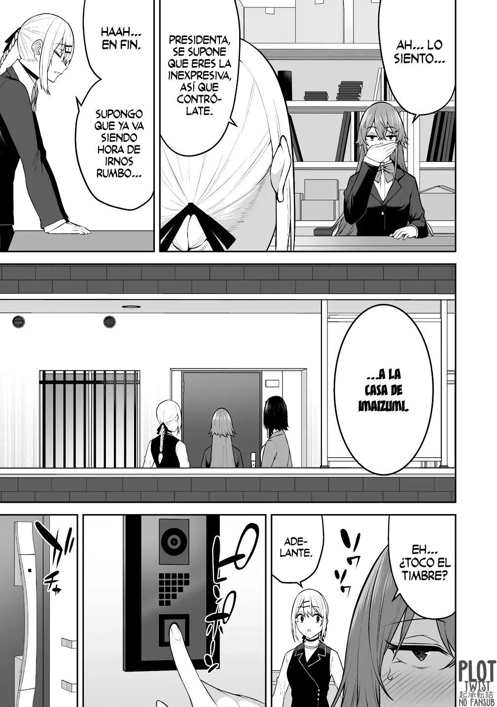 Imaizumi Trae a Todas las Gals a su Casa capítulo 32, página 7