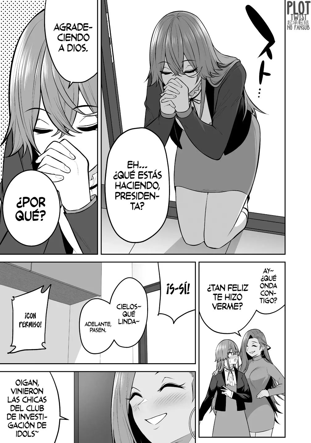 Imaizumi Trae a Todas las Gals a su Casa capítulo 32, página 9