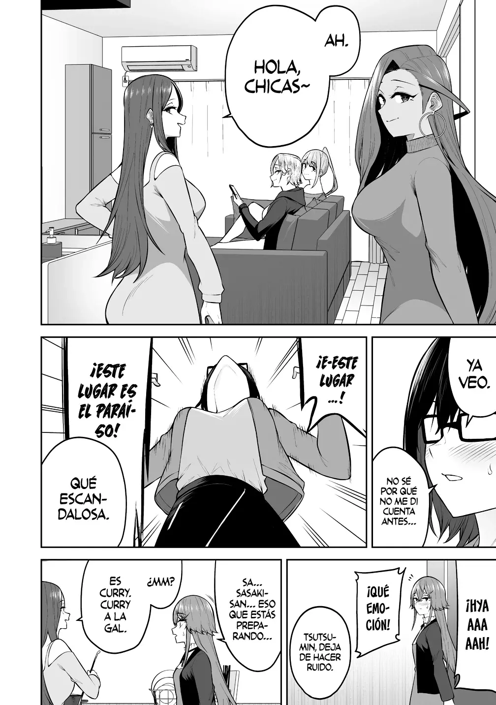 Imaizumi Trae a Todas las Gals a su Casa capítulo 32, página 10