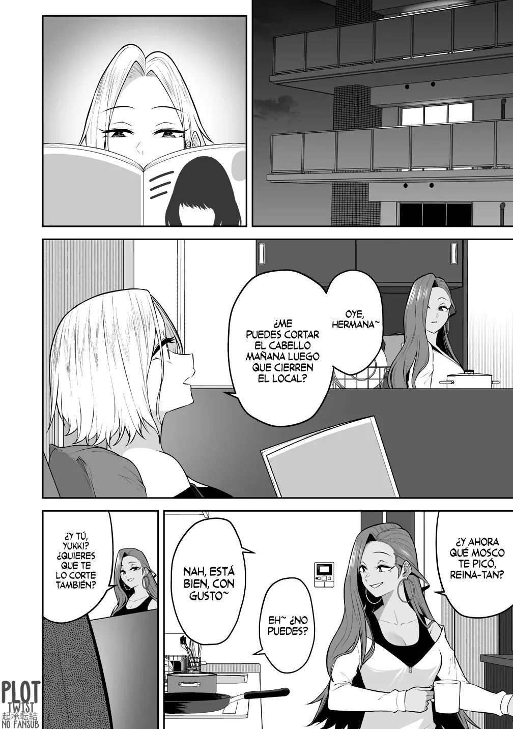 Imaizumi Trae a Todas las Gals a su Casa capítulo 33, página 4