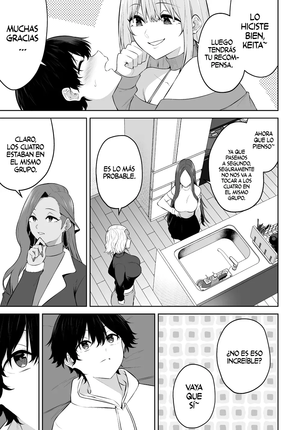Imaizumi Trae a Todas las Gals a su Casa capítulo 35, página 15