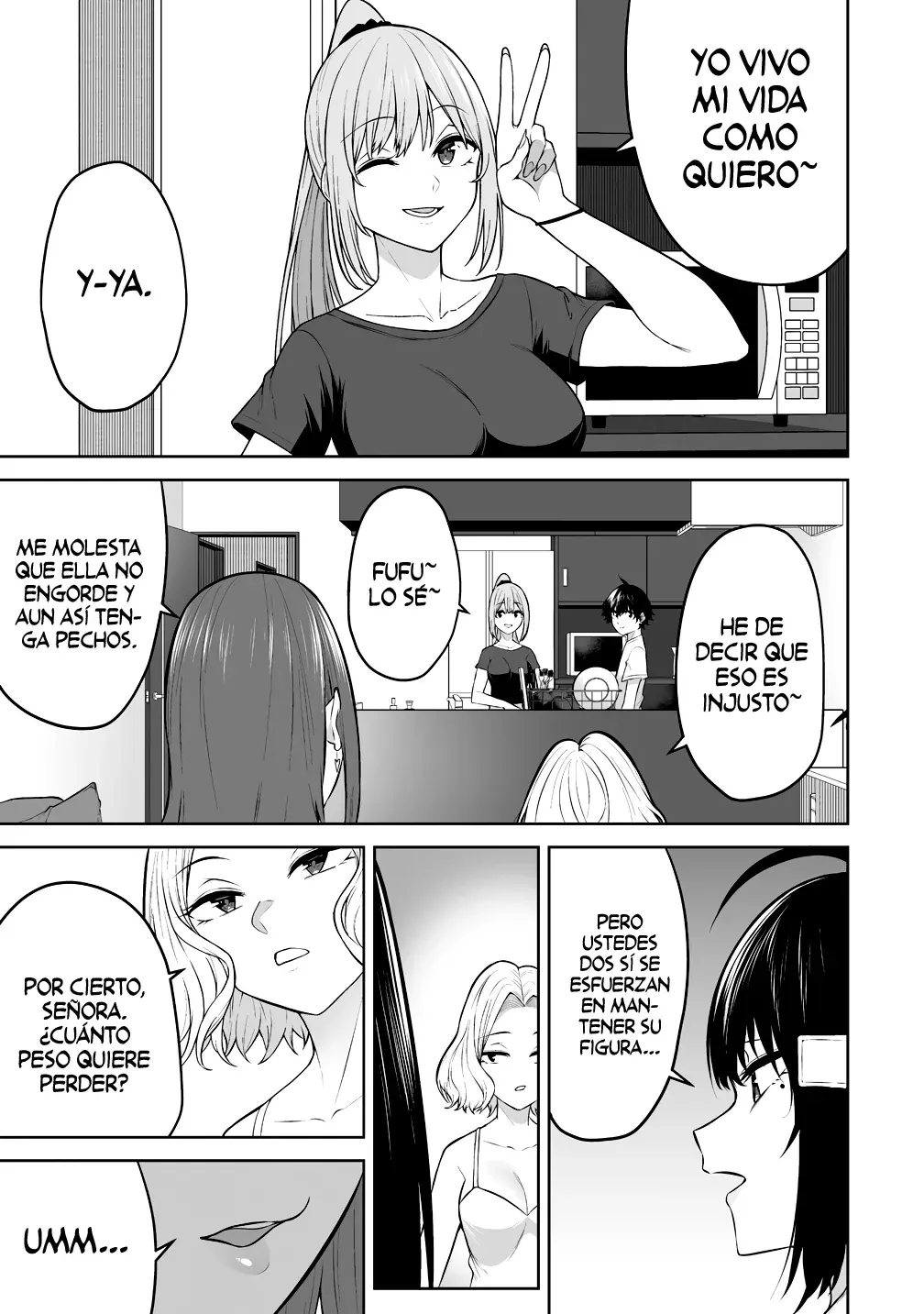 Imaizumi Trae a Todas las Gals a su Casa ~Extras~ capítulo 39, página 9