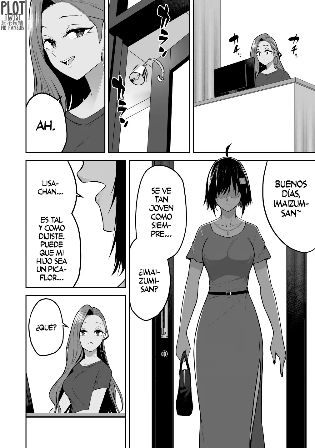 Imaizumi Trae a Todas las Gals a su Casa capítulo 40, página 4