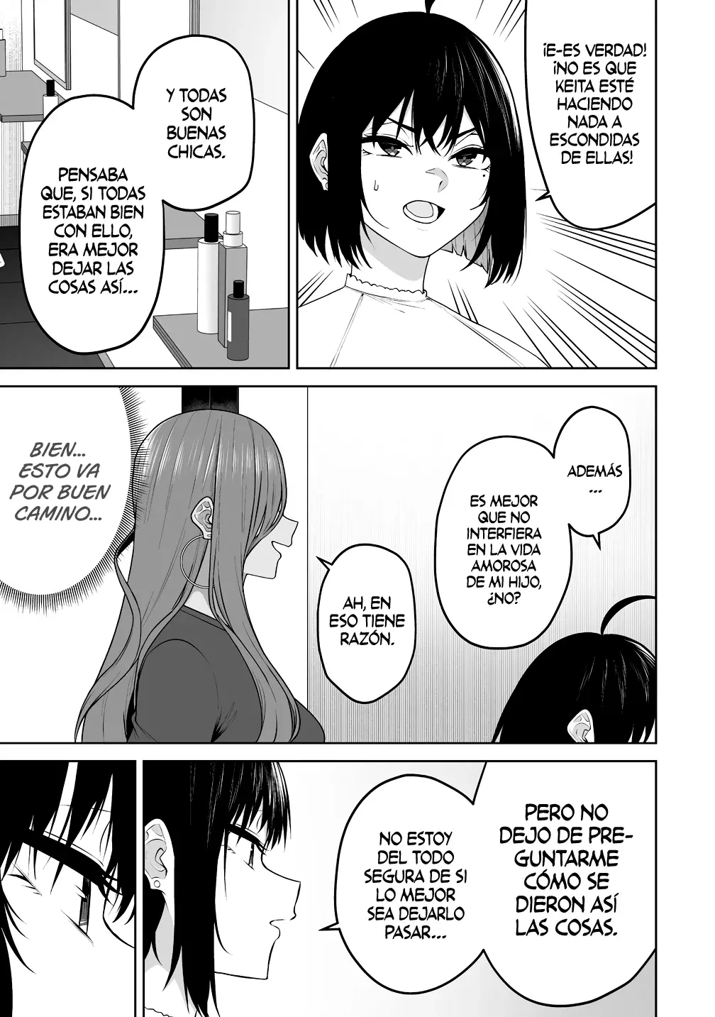 Imaizumi Trae a Todas las Gals a su Casa capítulo 40, página 7