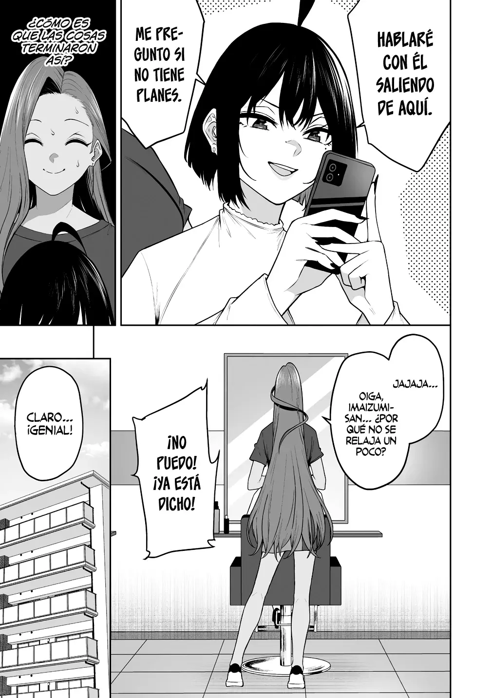Imaizumi Trae a Todas las Gals a su Casa capítulo 40, página 9