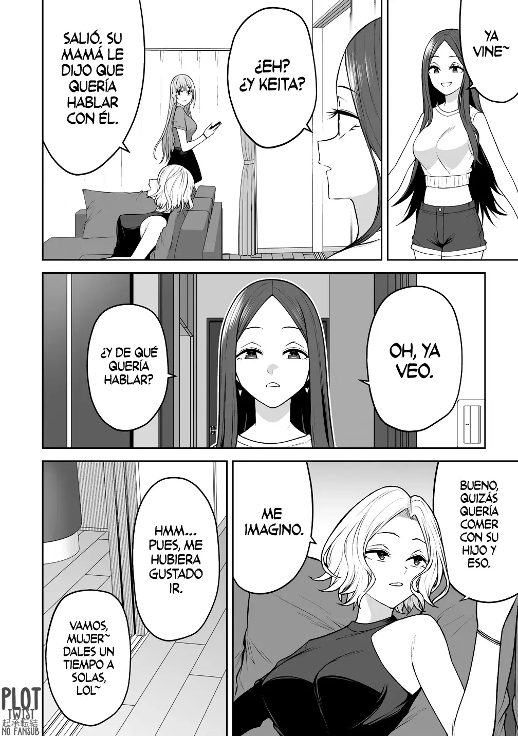 Imaizumi Trae a Todas las Gals a su Casa capítulo 40, página 10