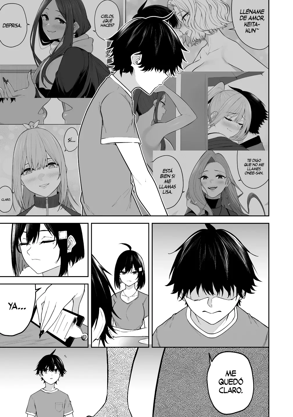 Imaizumi Trae a Todas las Gals a su Casa capítulo 40, página 17