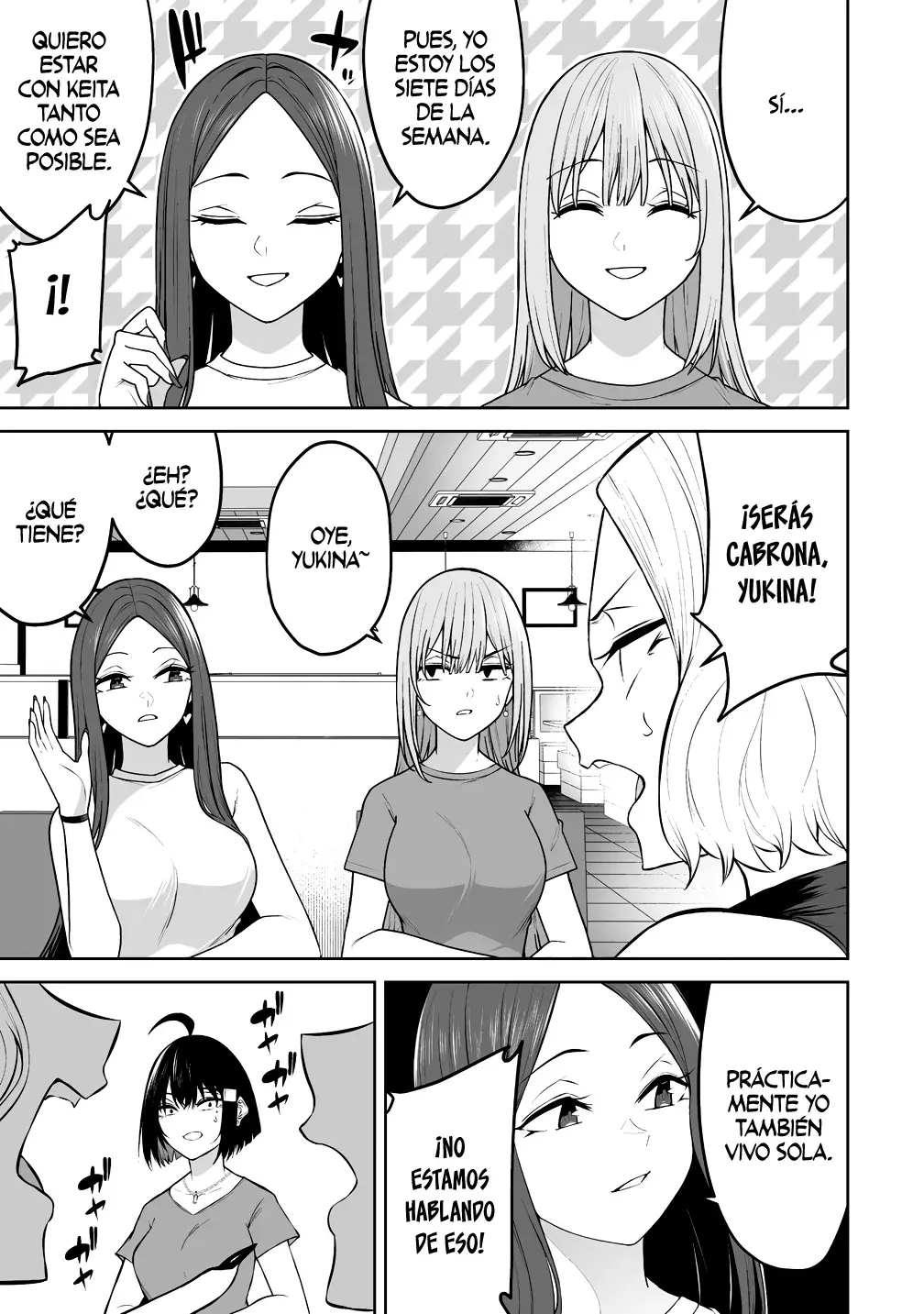 Imaizumi Trae a Todas las Gals a su Casa capítulo 41, página 17