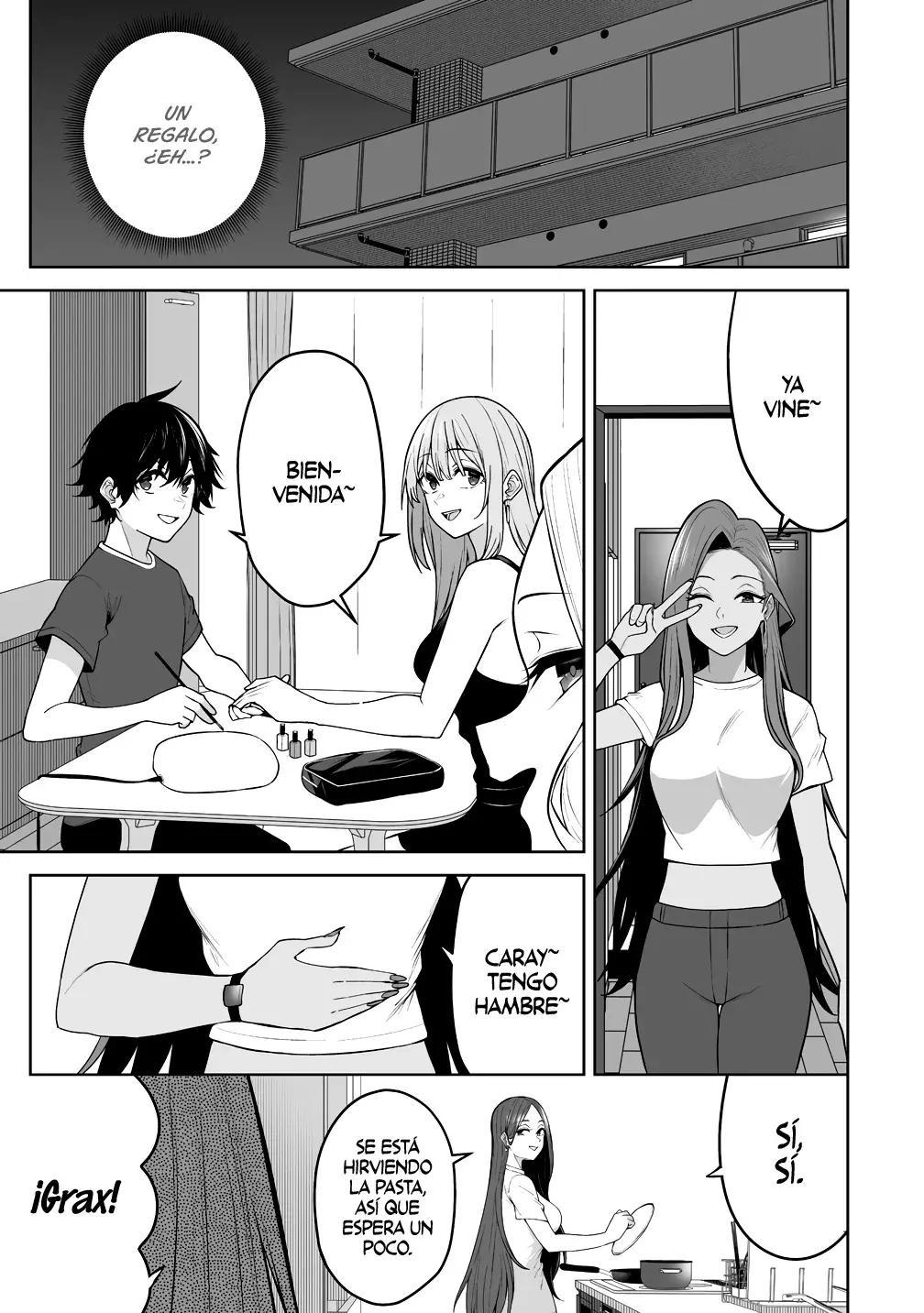 Imaizumi Trae a Todas las Gals a su Casa ~Extras~ capítulo 42, página 7