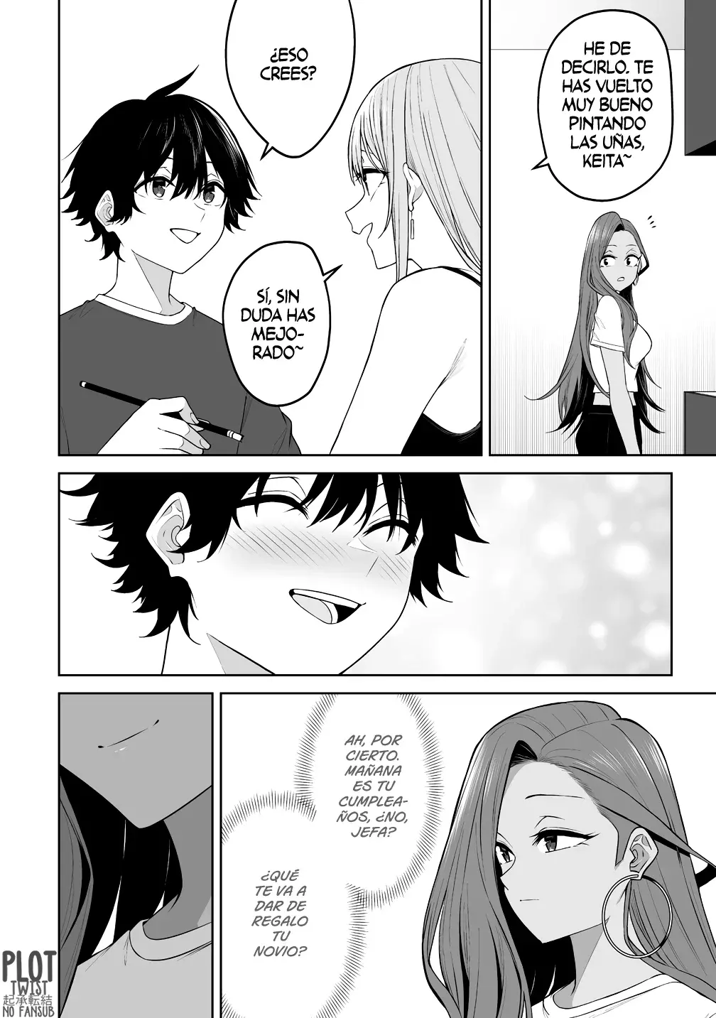 Imaizumi Trae a Todas las Gals a su Casa ~Extras~ capítulo 42, página 8