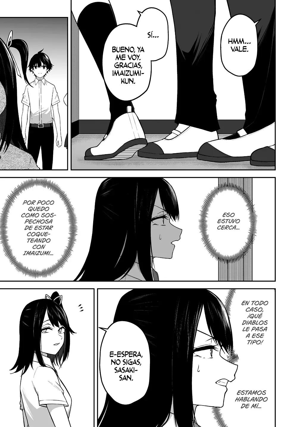 Imaizumi Trae a Todas las Gals a su Casa capítulo 44, página 15
