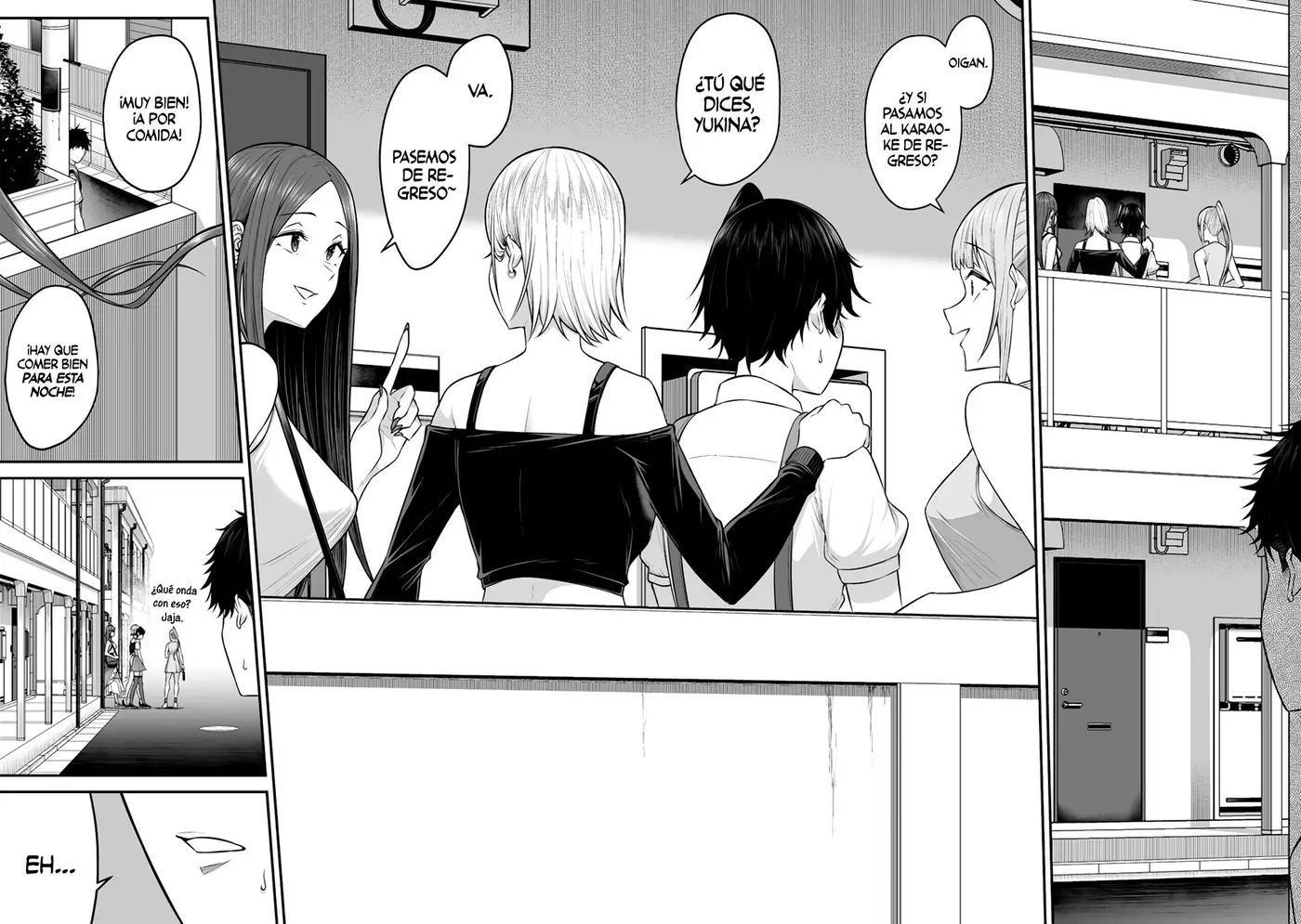 Imaizumi Trae a Todas las Gals a su Casa capítulo 5, página 16