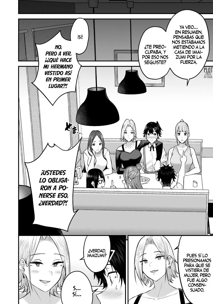 Imaizumi Trae a Todas las Gals a su Casa ~Extras~ capítulo 6, página 18