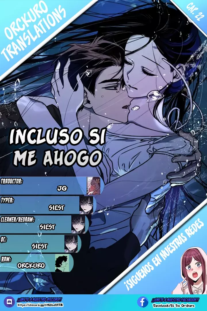 Incluso si me Ahogo capítulo 22, página 1
