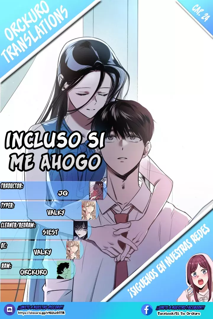 Incluso si me Ahogo capítulo 24, página 1