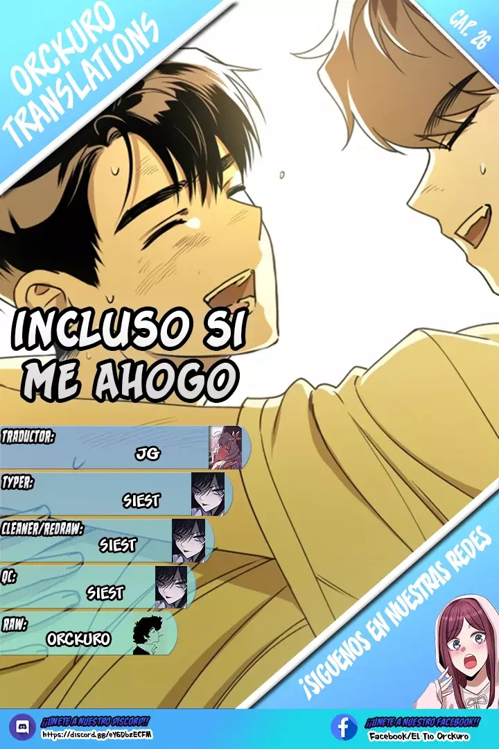 Incluso si me Ahogo capítulo 26, página 1