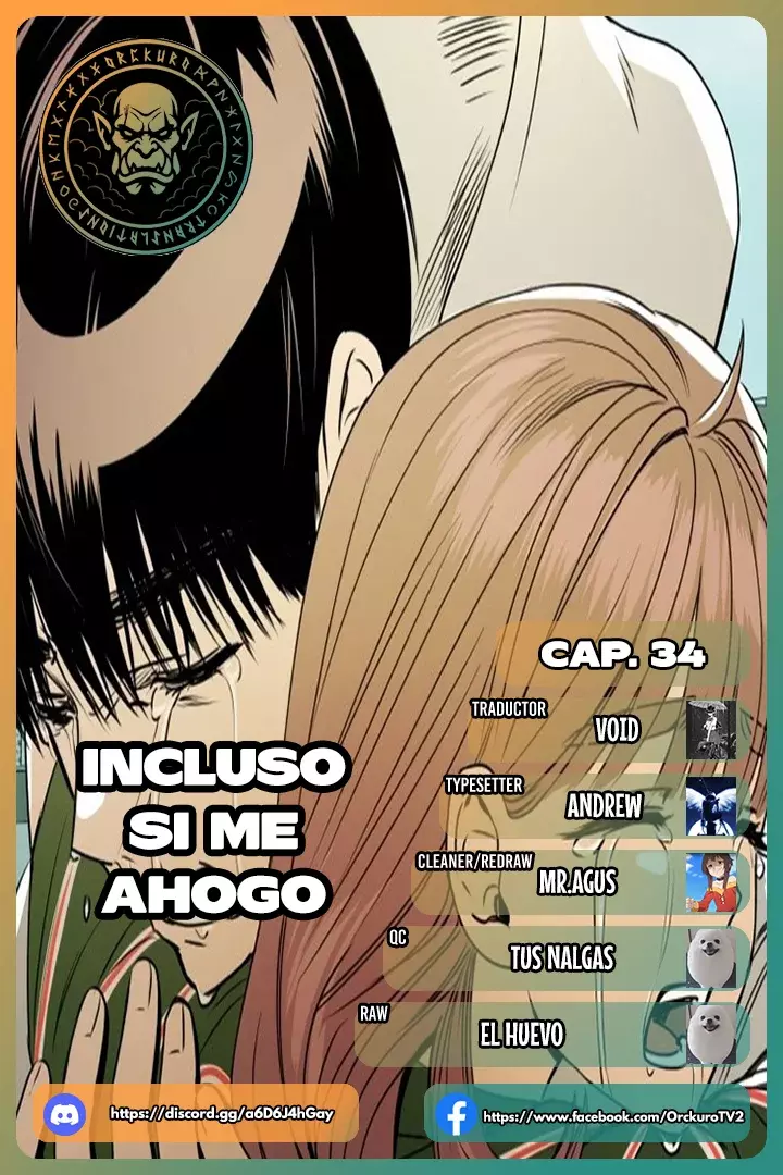 Incluso si me Ahogo capítulo 34, página 1