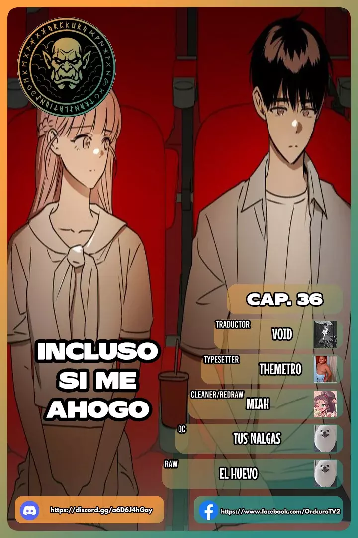 Incluso si me Ahogo capítulo 36, página 1