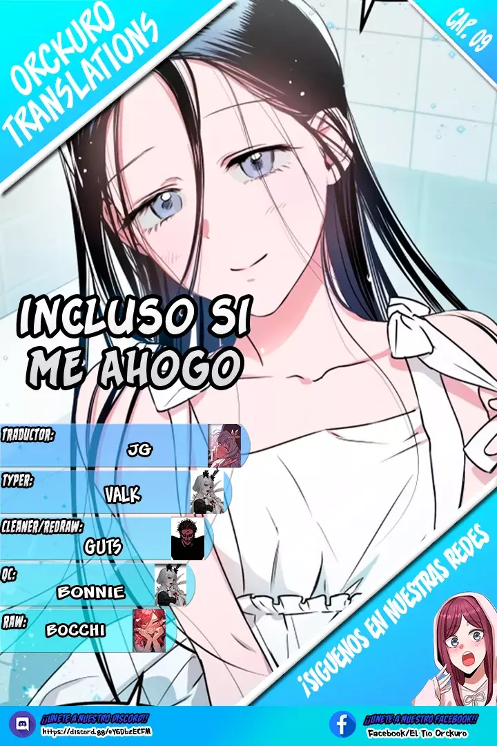 Incluso si me Ahogo capítulo 9, página 1