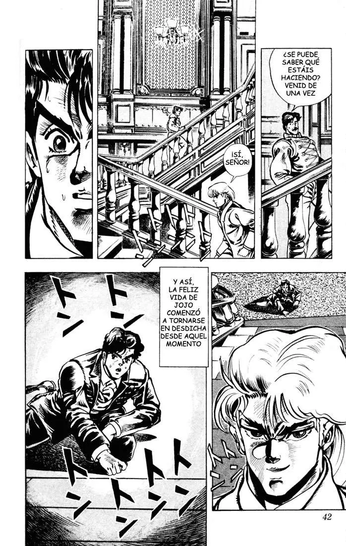 JoJo's Bizarre Adventure - Part 1: Phantom Blood capítulo 2, página 6