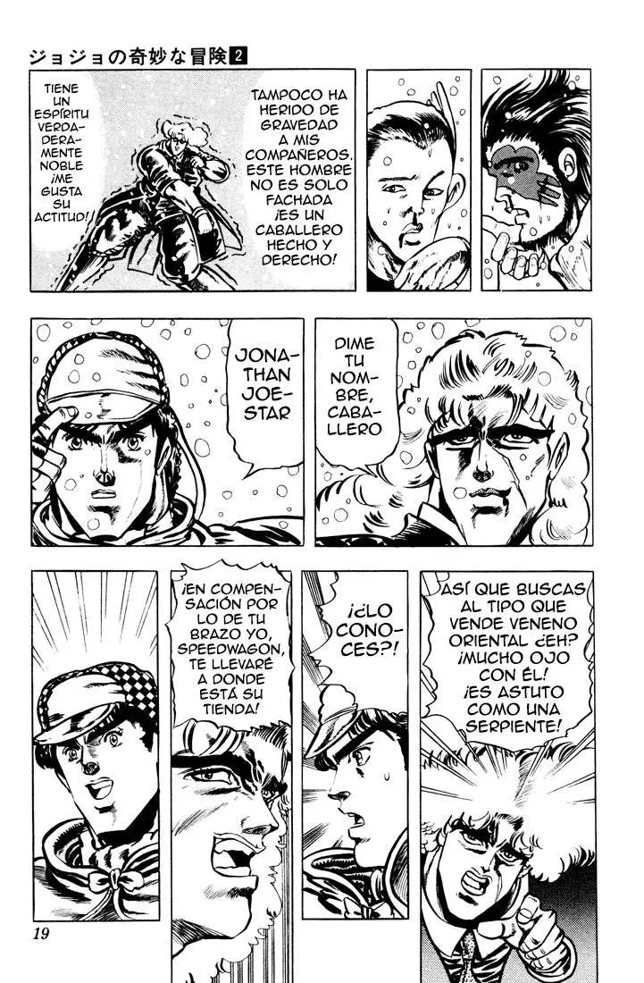 JoJo's Bizarre Adventure - Part 1: Phantom Blood capítulo 9, página 17