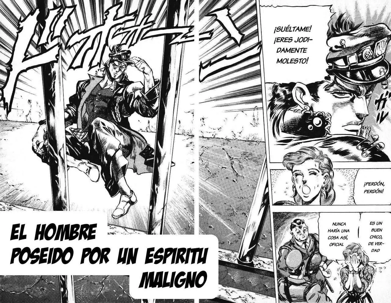 JoJo's Bizarre Adventure - Parte 3: Stardust Crusaders capítulo 1, página 2