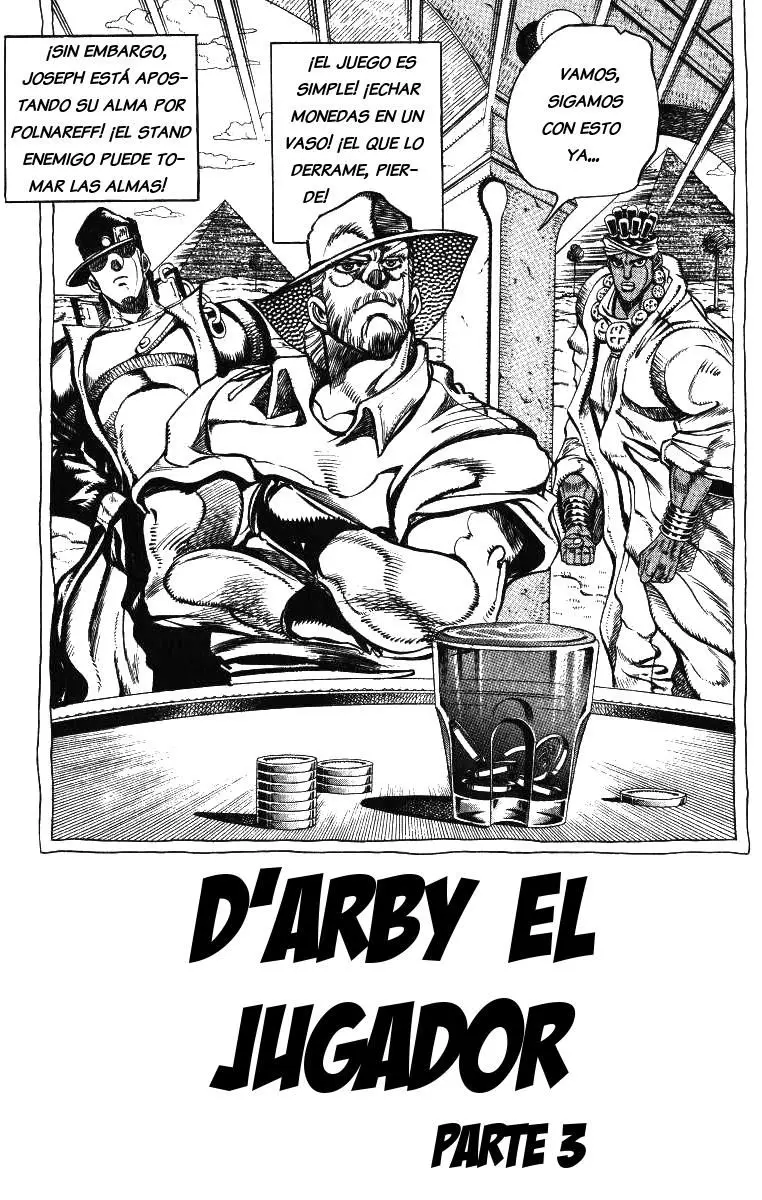 JoJo's Bizarre Adventure - Parte 3: Stardust Crusaders capítulo 100, página 1