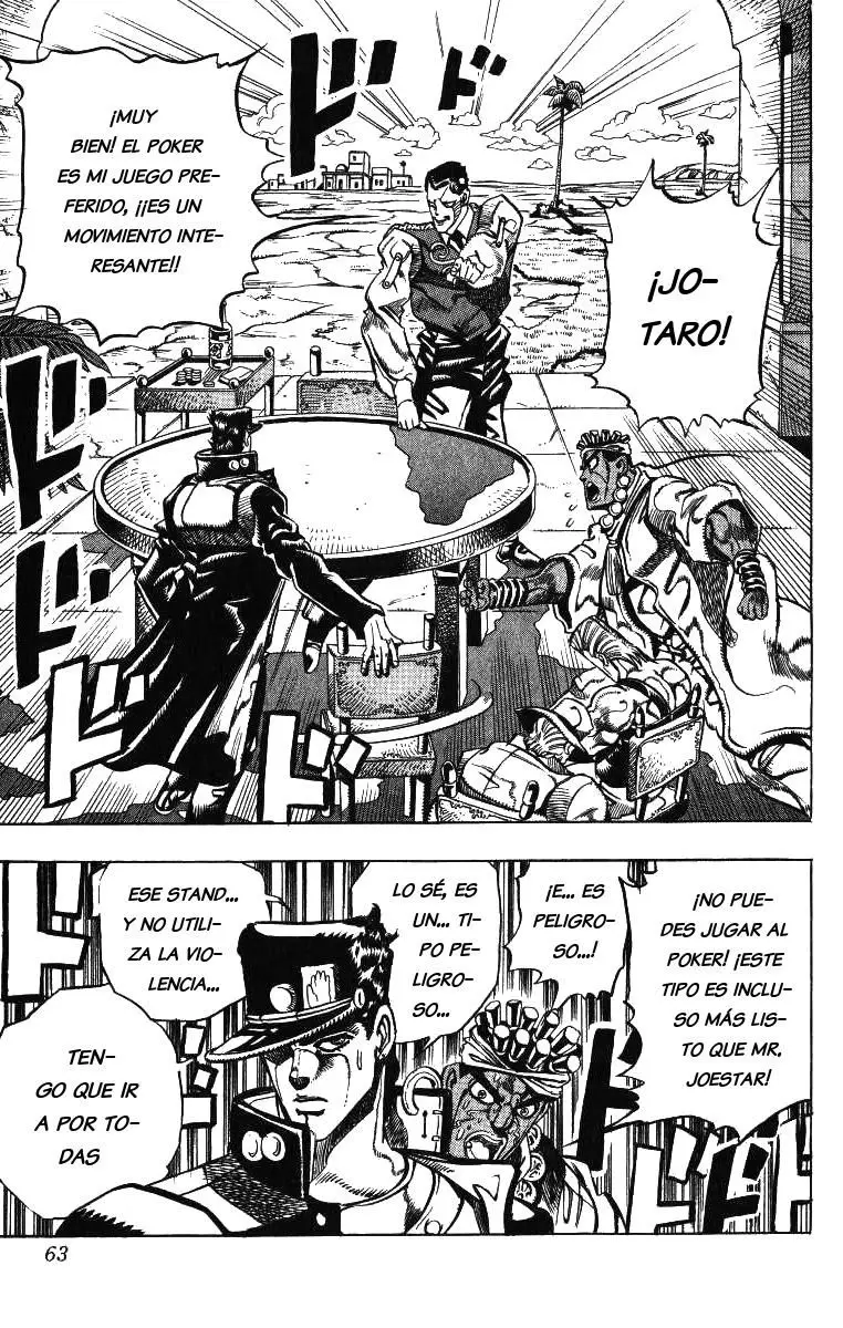 JoJo's Bizarre Adventure - Parte 3: Stardust Crusaders capítulo 100, página 17