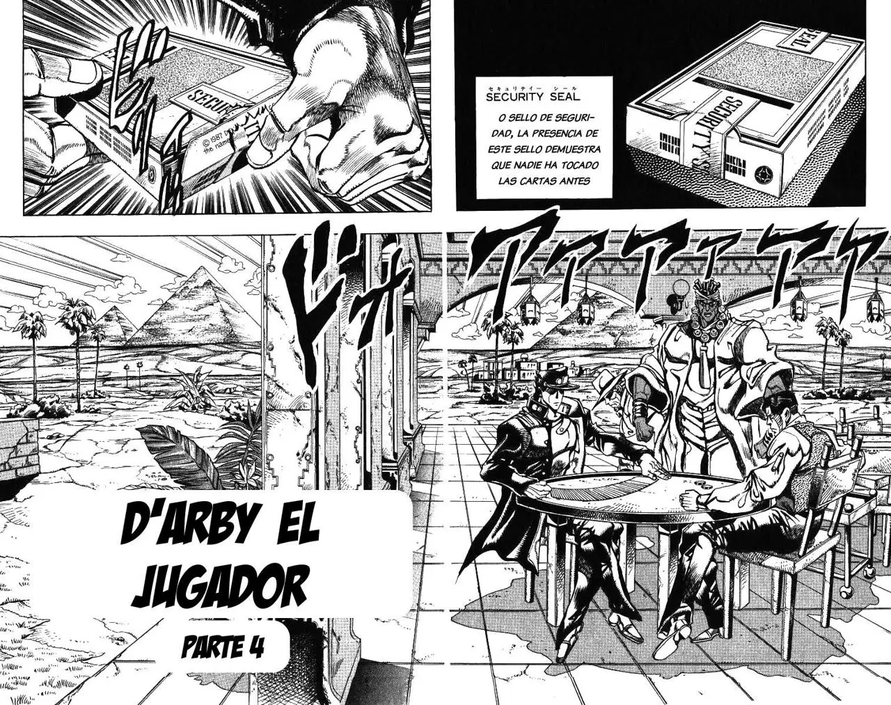 JoJo's Bizarre Adventure - Parte 3: Stardust Crusaders capítulo 101, página 1