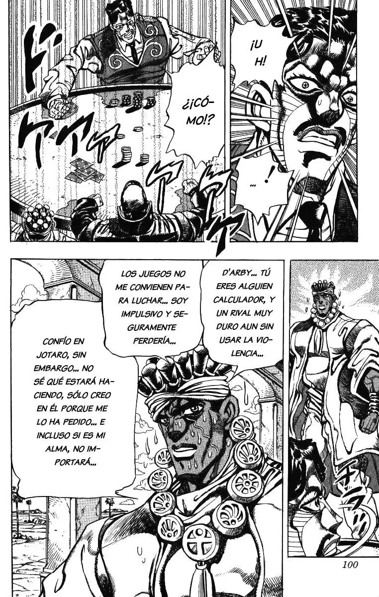 JoJo's Bizarre Adventure - Parte 3: Stardust Crusaders capítulo 102, página 12