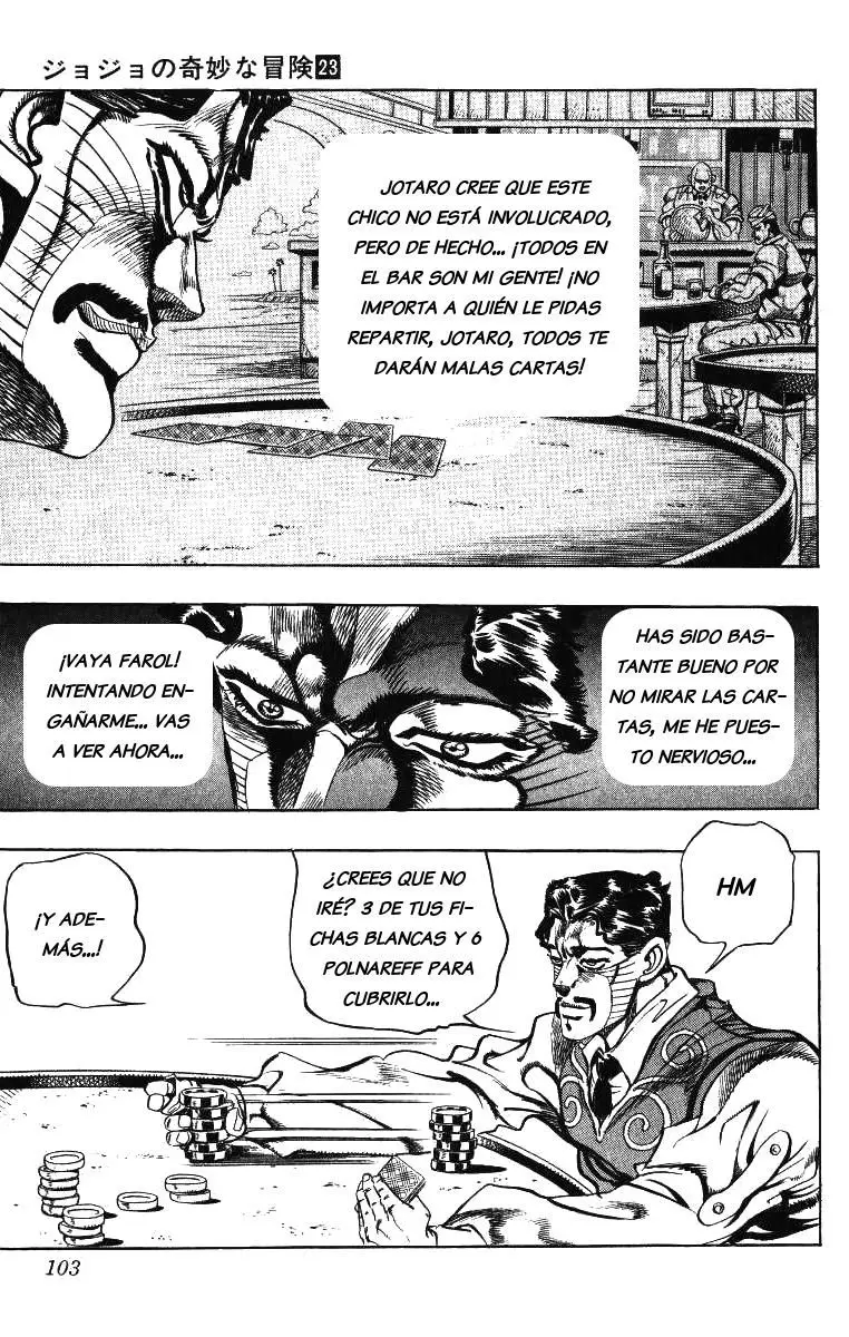 JoJo's Bizarre Adventure - Parte 3: Stardust Crusaders capítulo 102, página 15