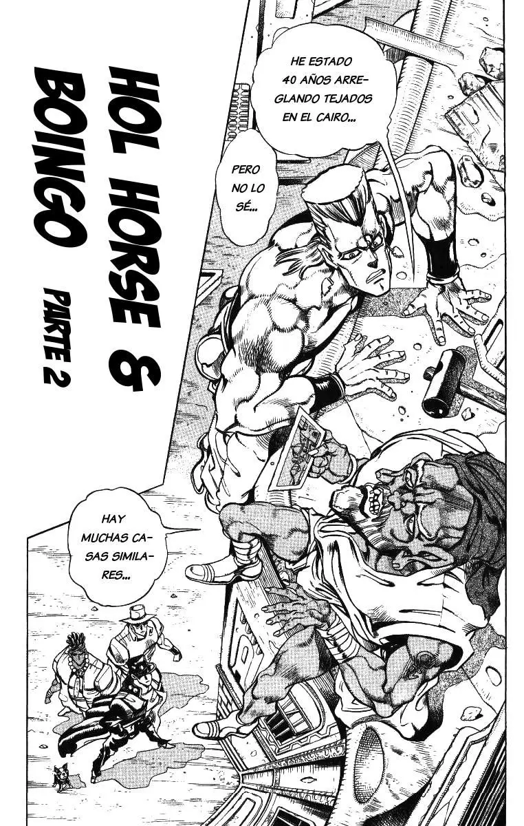 JoJo's Bizarre Adventure - Parte 3: Stardust Crusaders capítulo 105, página 1