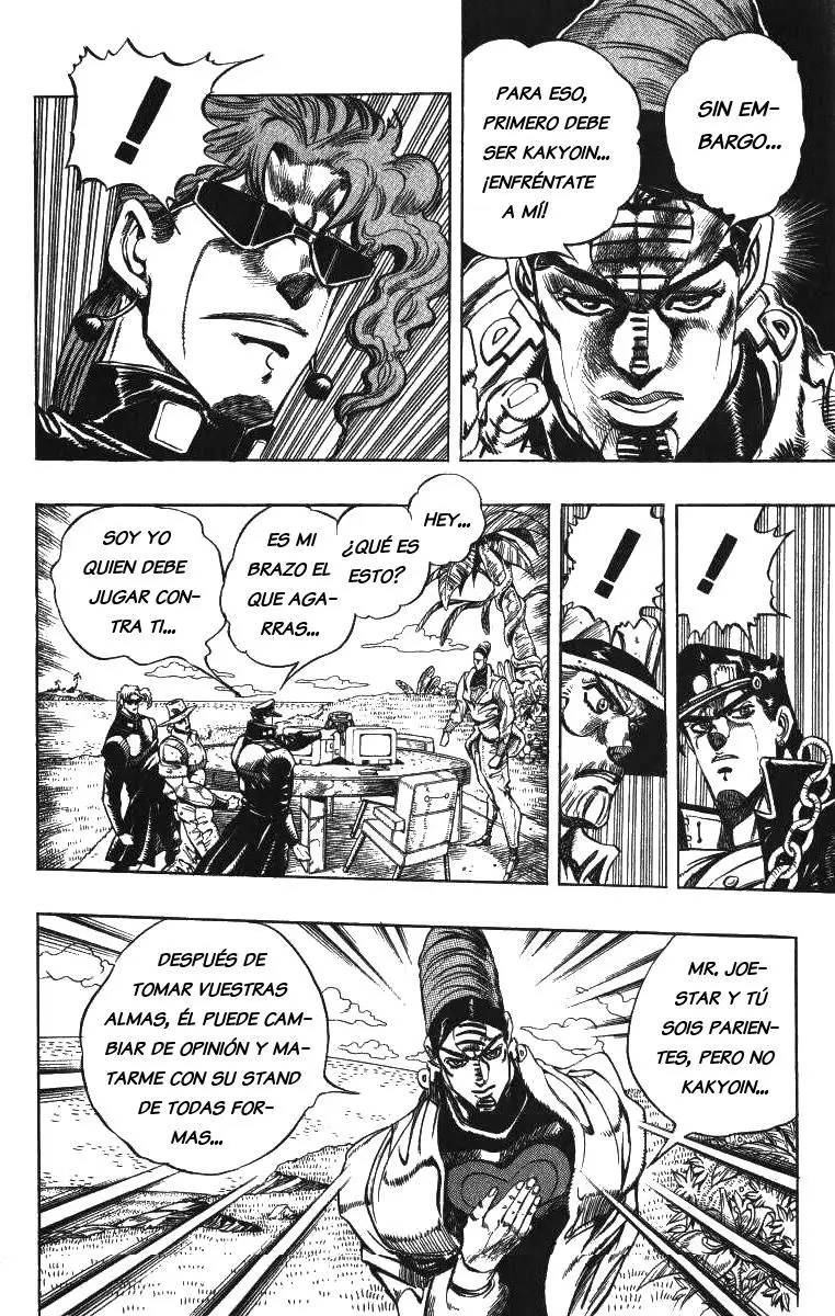 JoJo's Bizarre Adventure - Parte 3: Stardust Crusaders capítulo 117, página 4