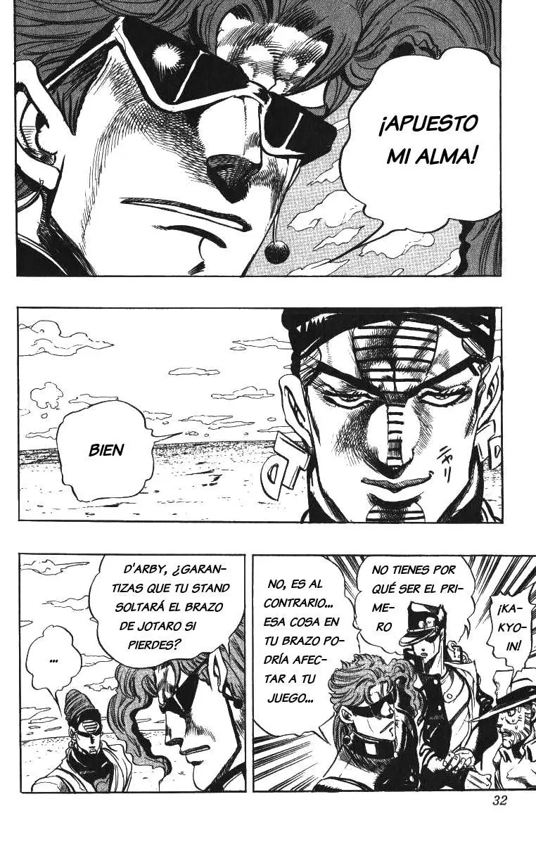 JoJo's Bizarre Adventure - Parte 3: Stardust Crusaders capítulo 117, página 6